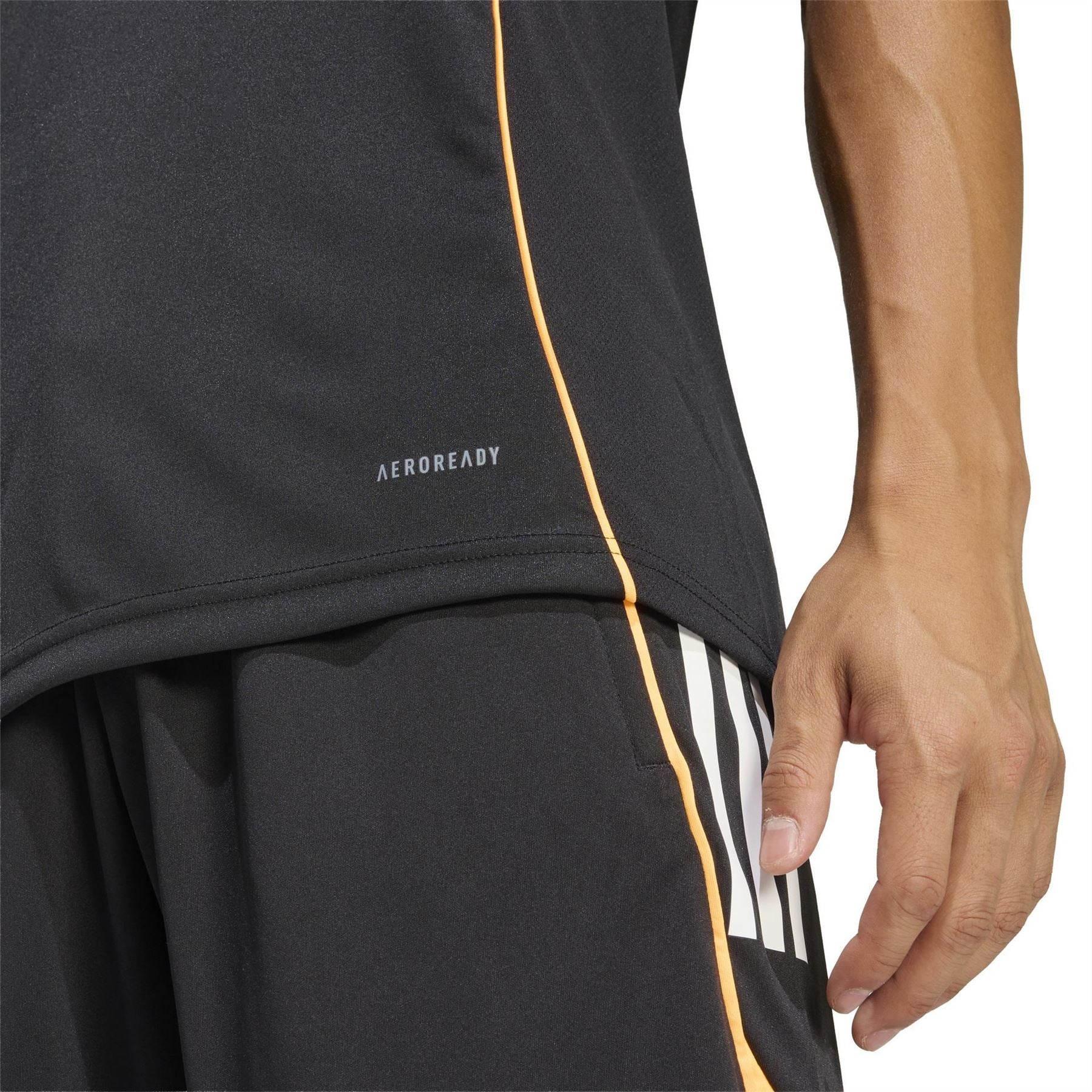 adidas Mens All Blacks X Marvel Performance T-Shirt - Image 6