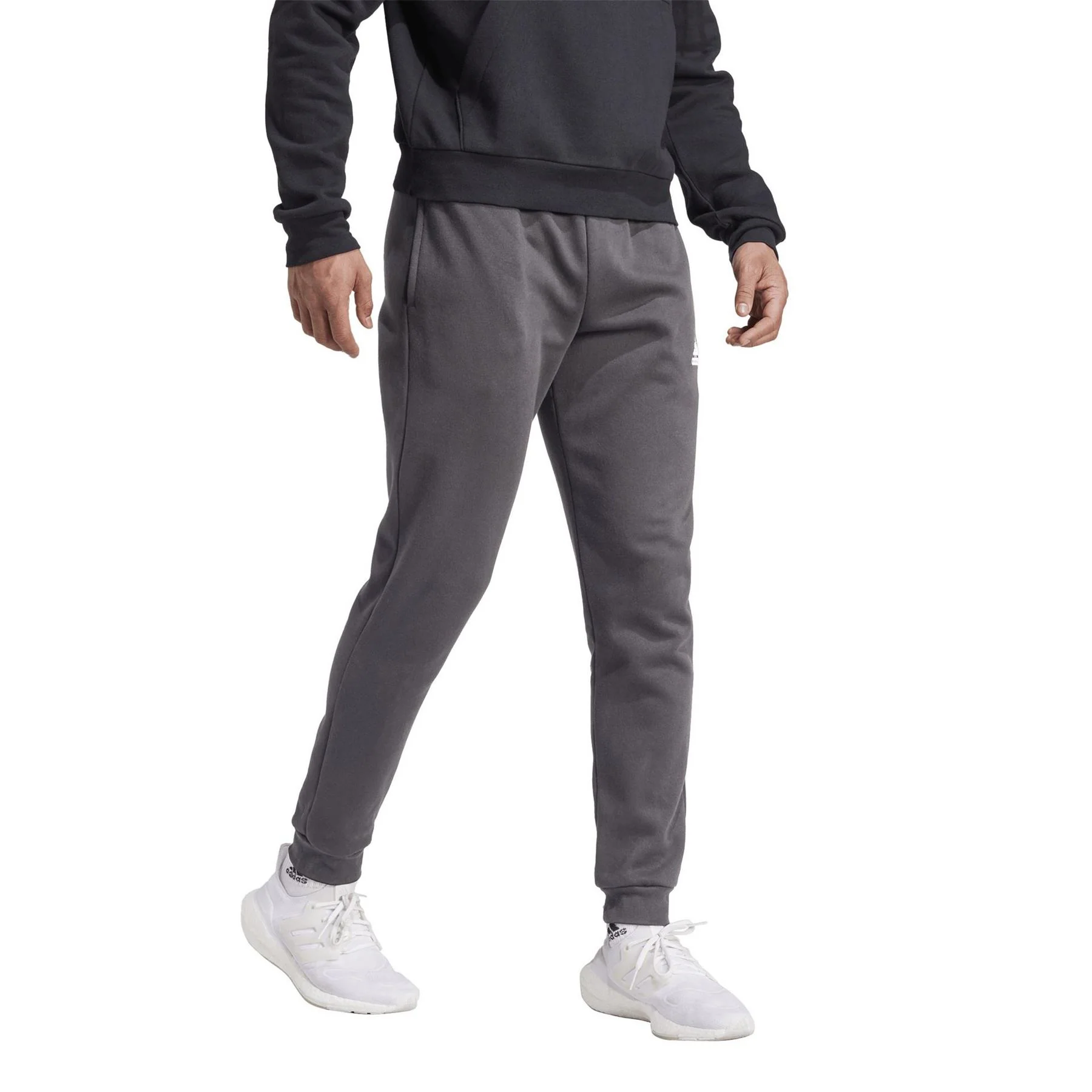 adidas Ent22 Solid Patterned Tapered Joggers - Image 4