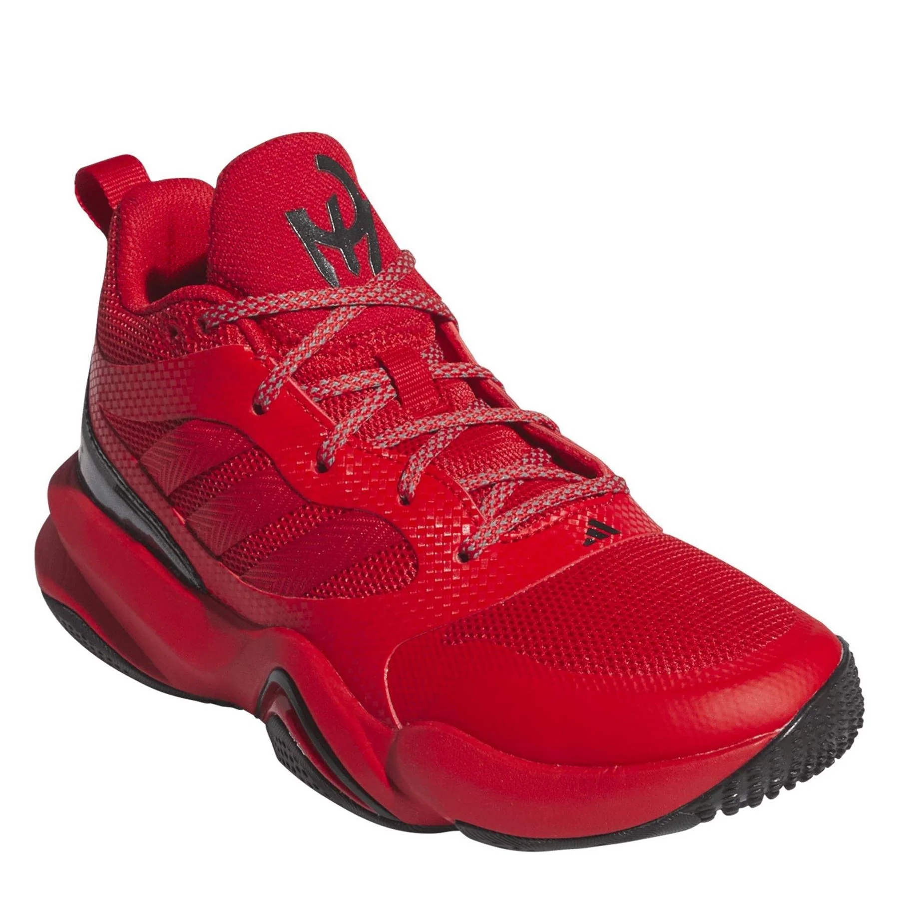 adidas Mahomes 2 Impact FLX Lace-Up Textured Sneakers - Image 3