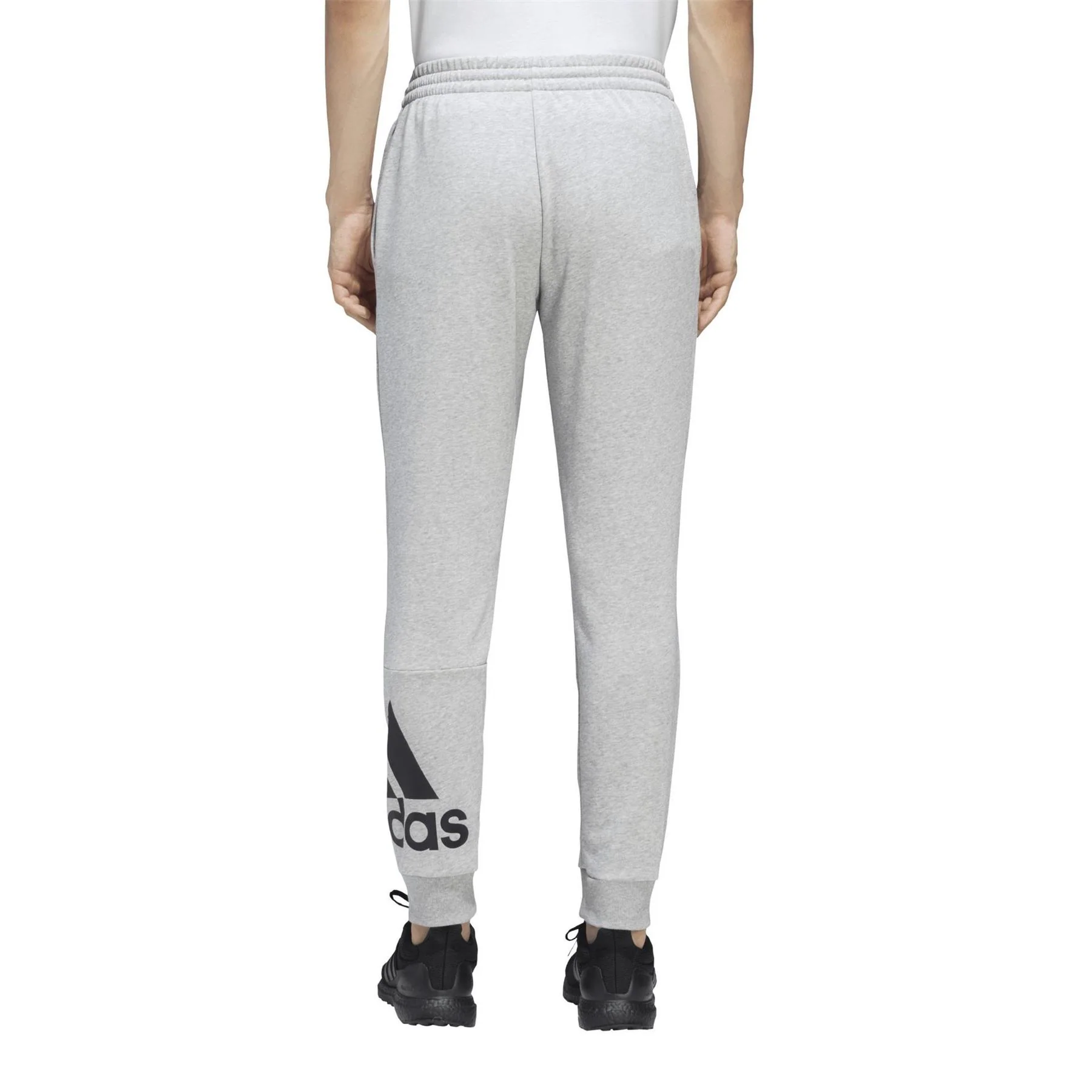 adidas Solid Patterned Slim Joggers - Image 3