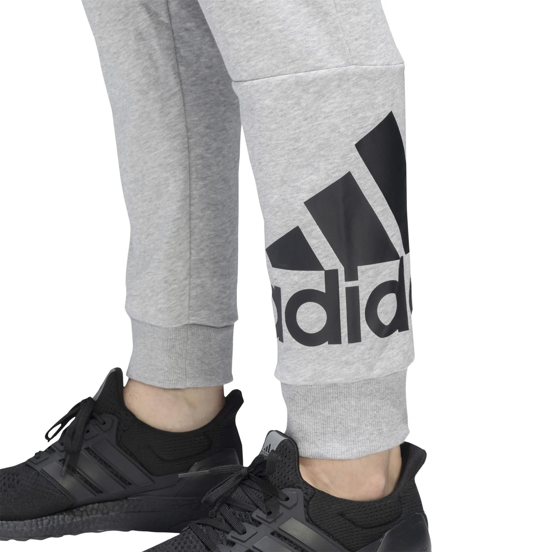 adidas Solid Patterned Slim Joggers - Image 5