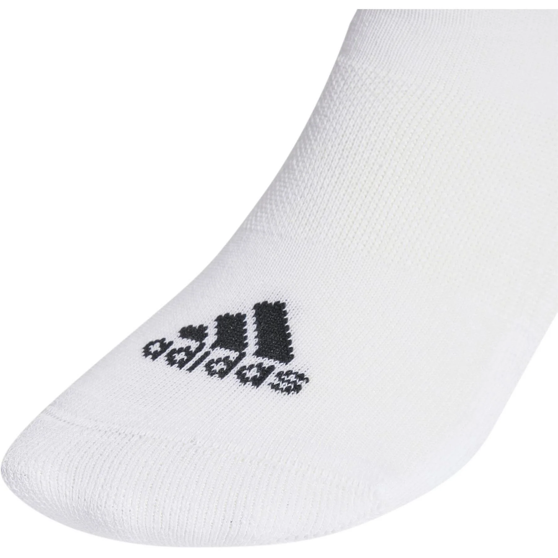 adidas Womens 3 Stripes Cushioned Sportswear Socks 3 Pairs - Image 3