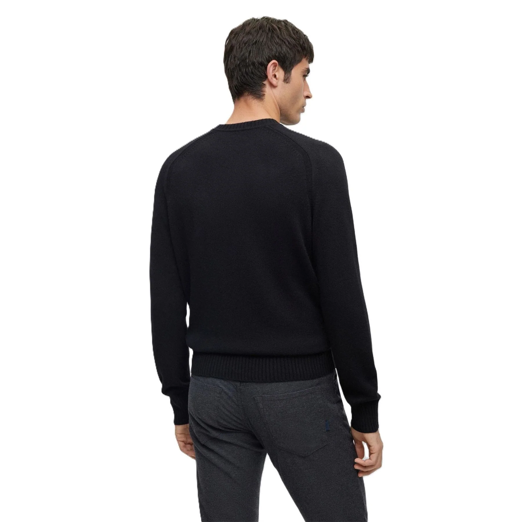 Boss Crew Neck Raglan Long Sleeve Sweater - Image 6