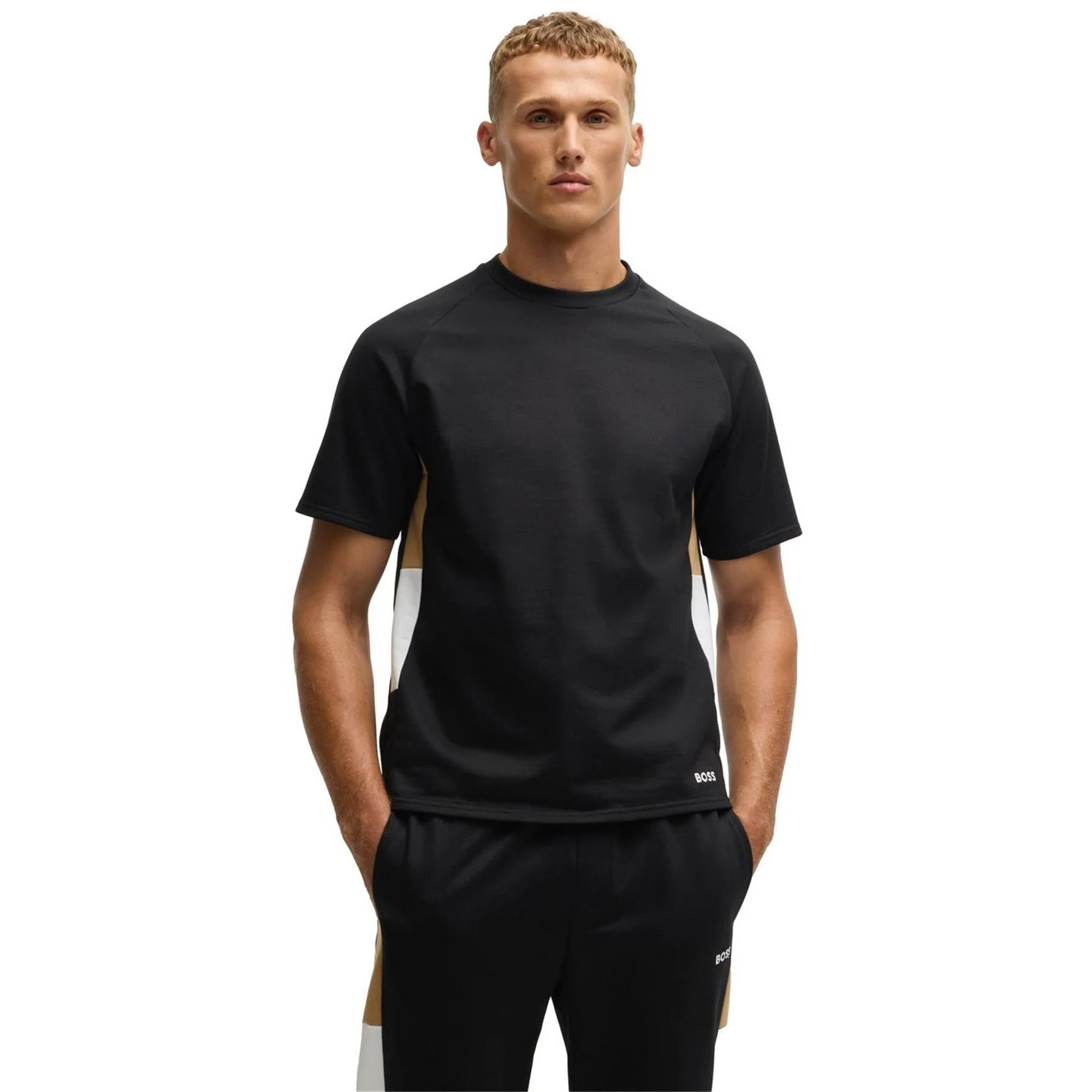 Boss Iconic Regular Fit Crew Neck T-Shirt - Image 3