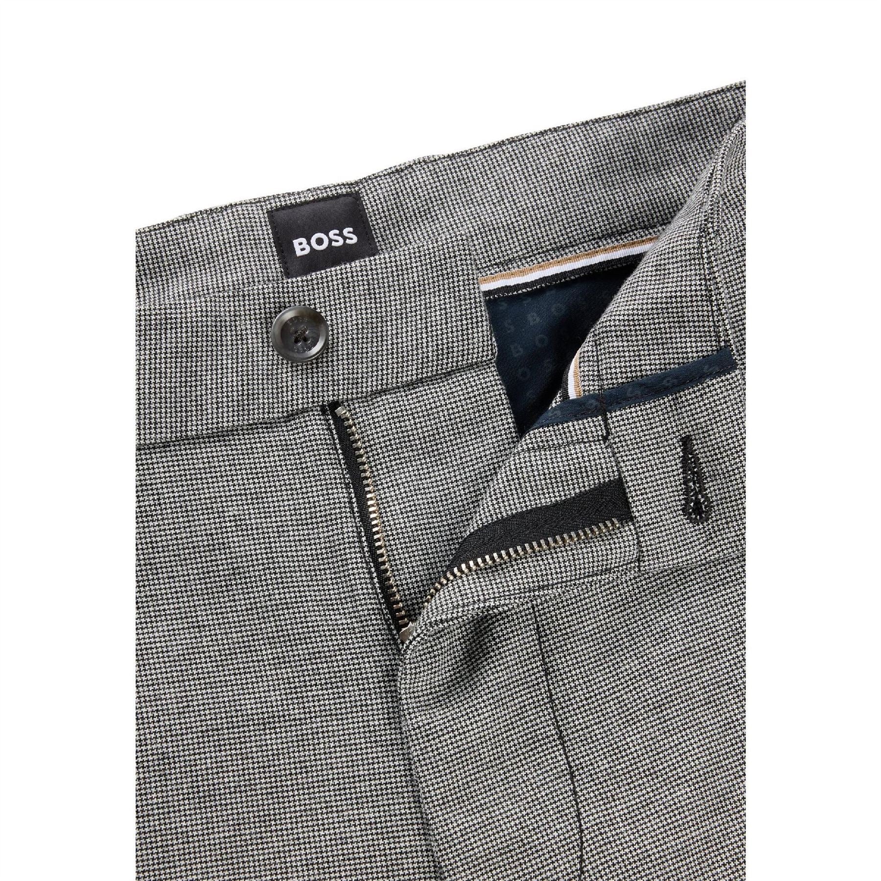 Boss Mens H Kane 10261204 01 Straight Leg Trousers - Image 4