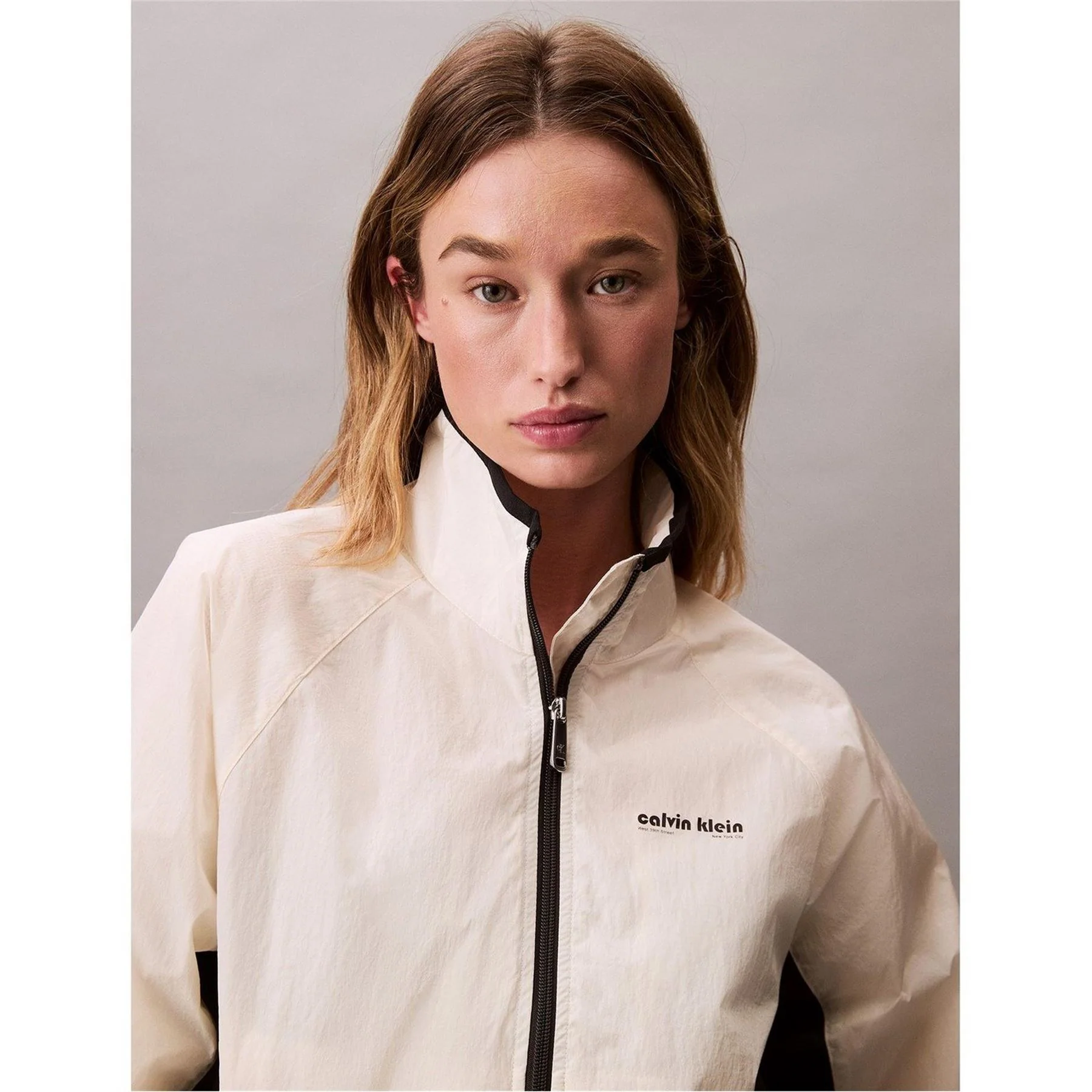 Calvin Klein Jeans Womens Retro Track Jacket - Image 3