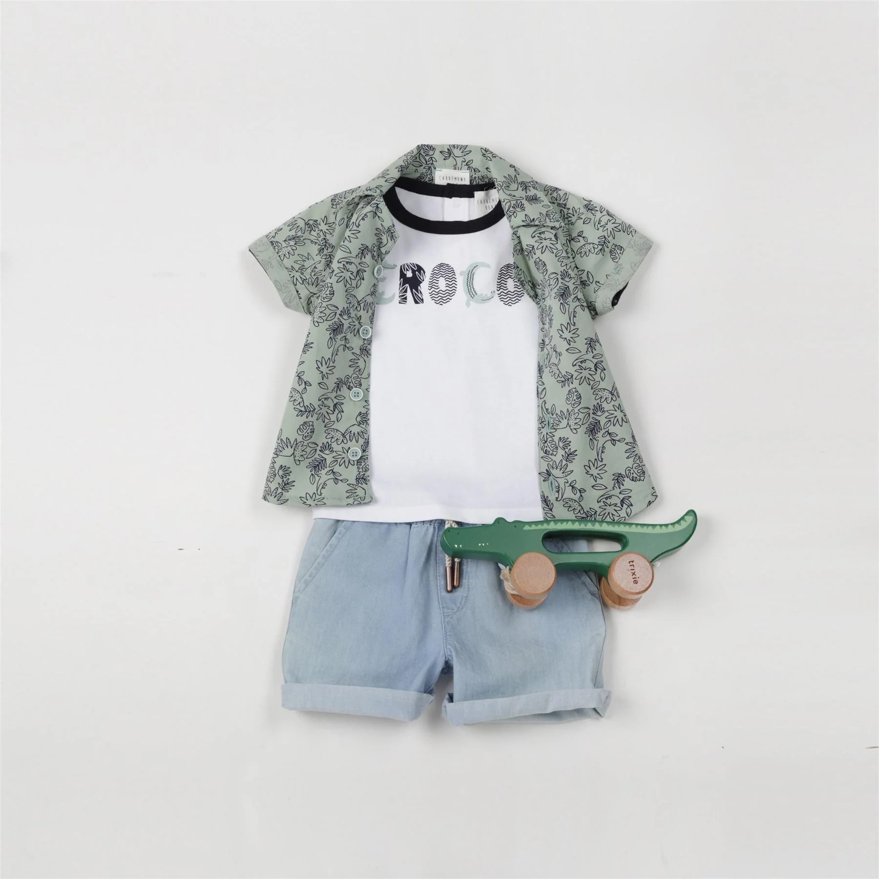 Carrement Beau Kids Jersey Jogger Shorts - Image 3