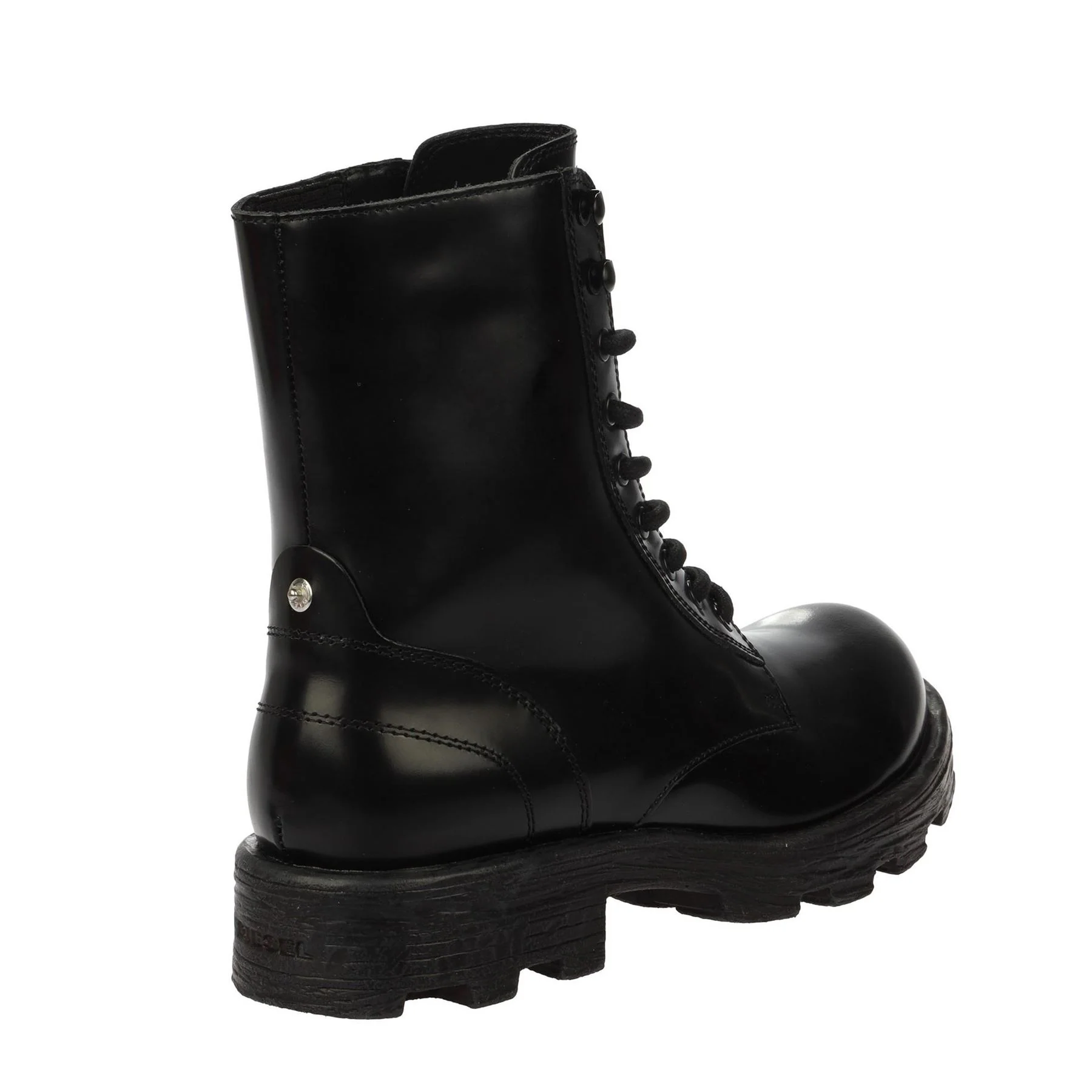 Diesel D-Hammer Combat Lace-Up Boots - Image 3