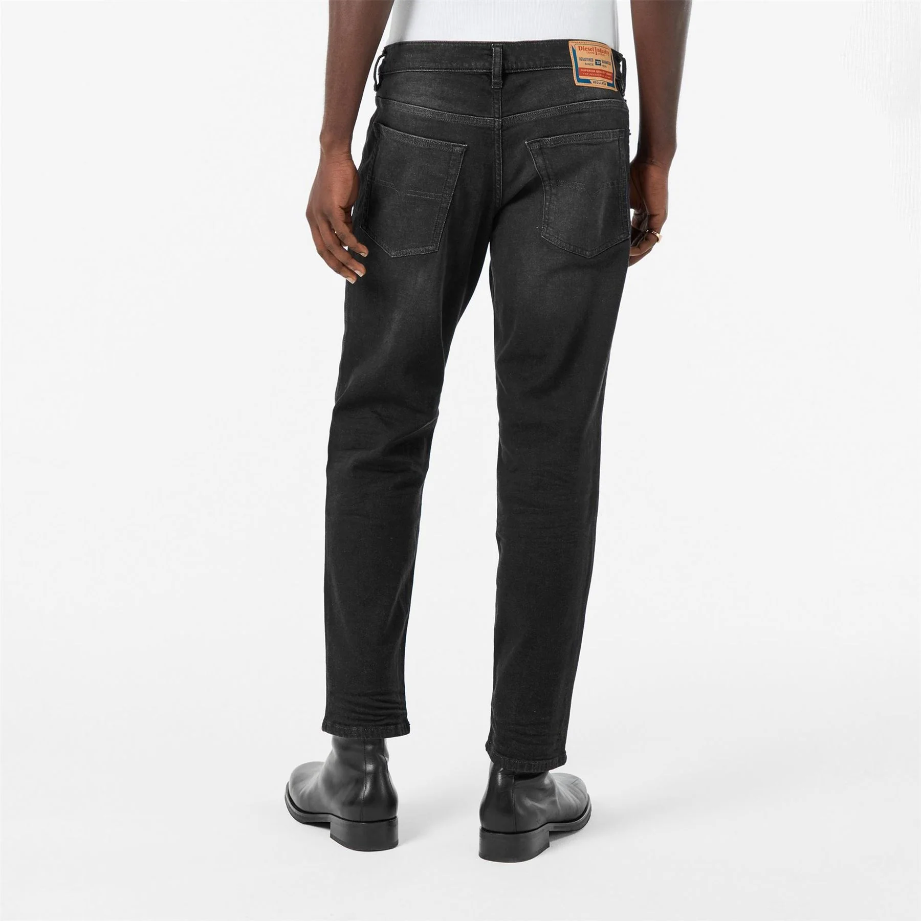 Diesel Five Pocket Tapered Fit Jeans - Image 15