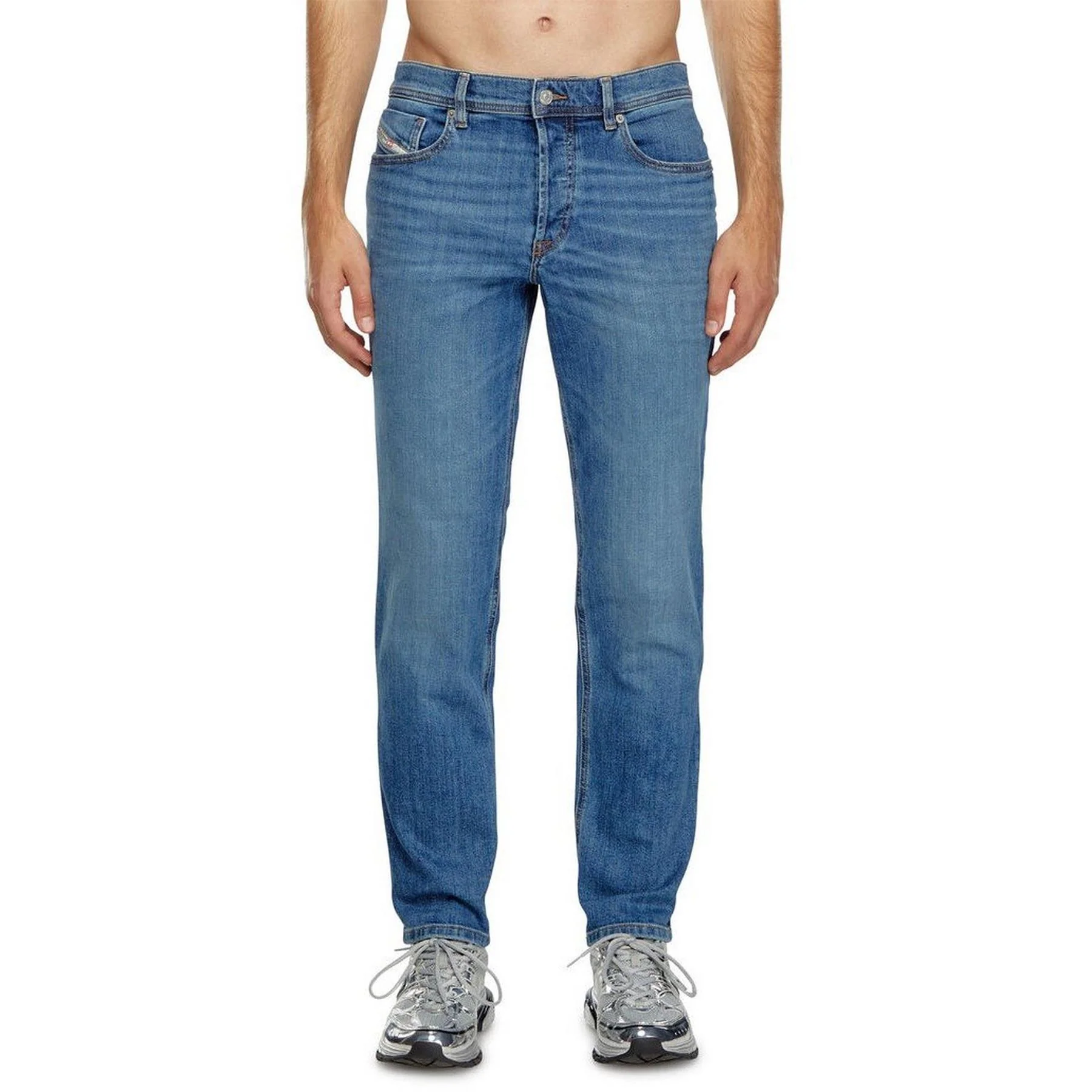 Diesel Five Pocket Tapered Fit Jeans - Image 19