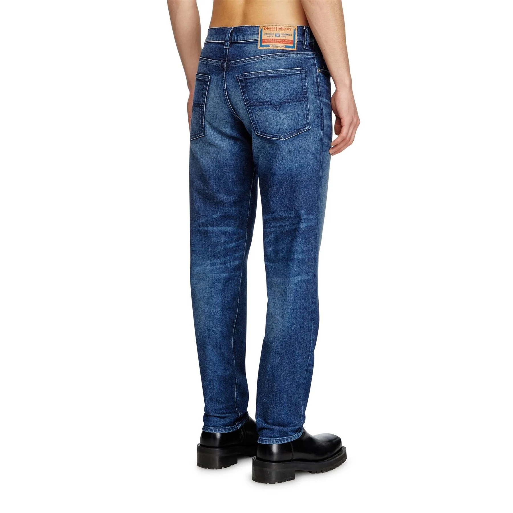Diesel Five Pocket Tapered Fit Jeans - Image 8