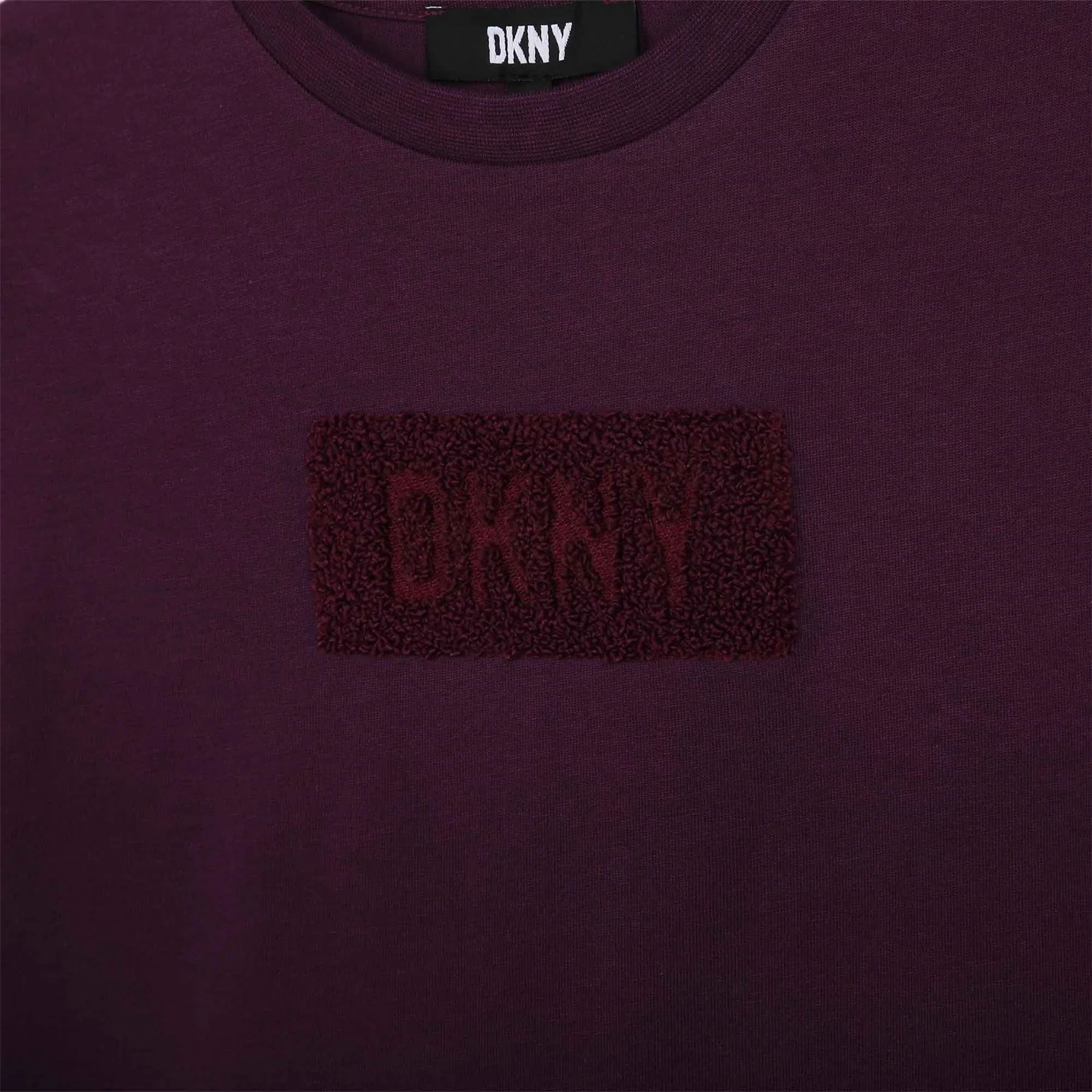 DKNY Crew Neck Regular Fit Short Sleeve T-Shirt - Image 3