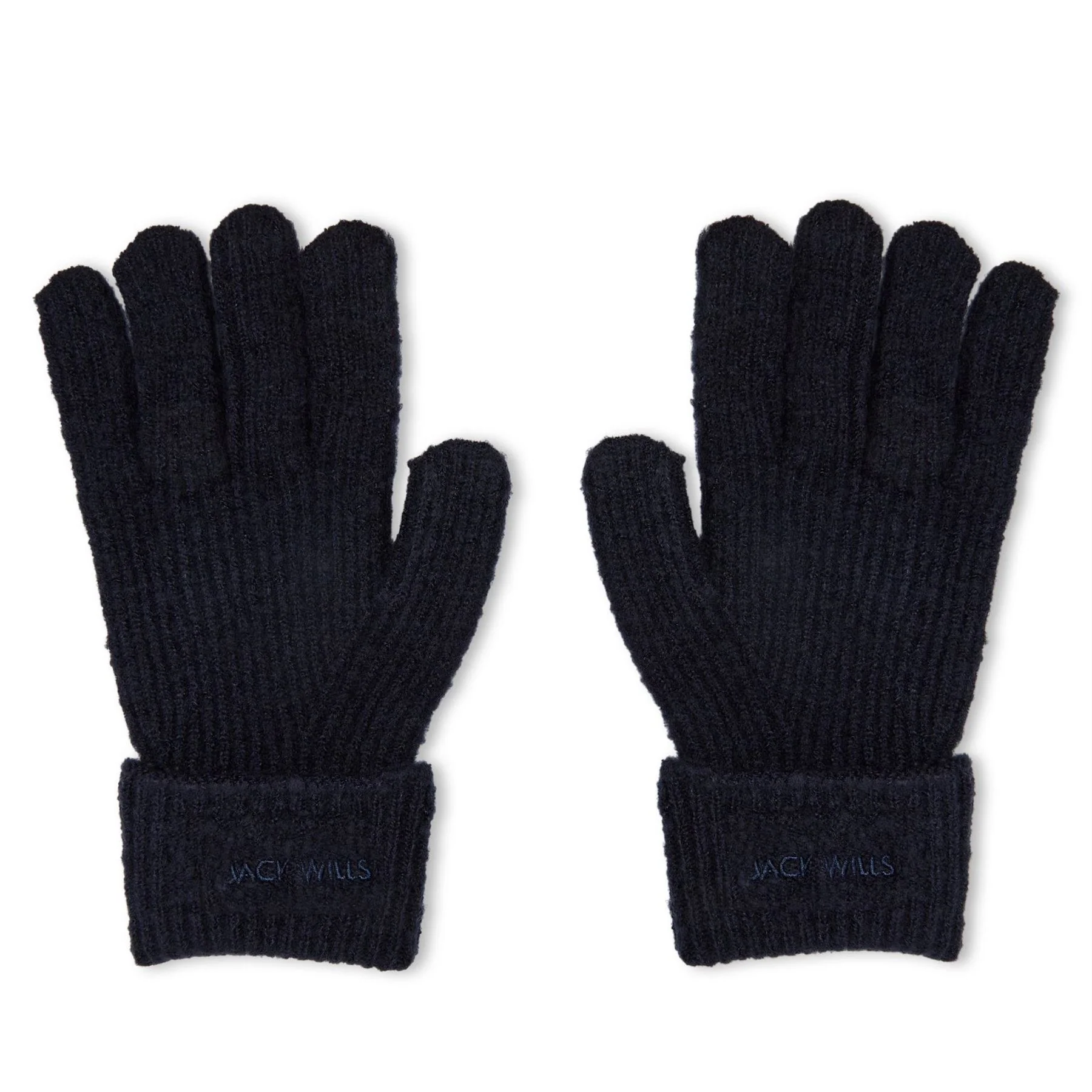 Jack Wills Adults Knitted Fleece Gloves - Image 3