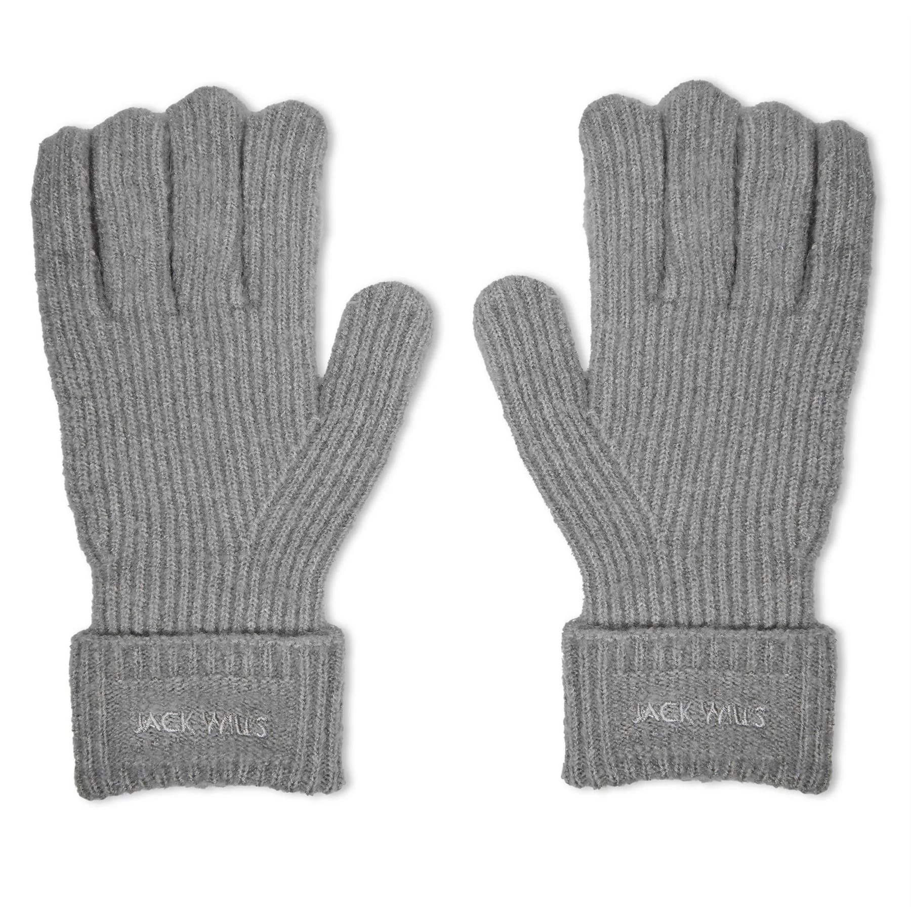 Jack Wills Adults Knitted Fleece Gloves - Image 5