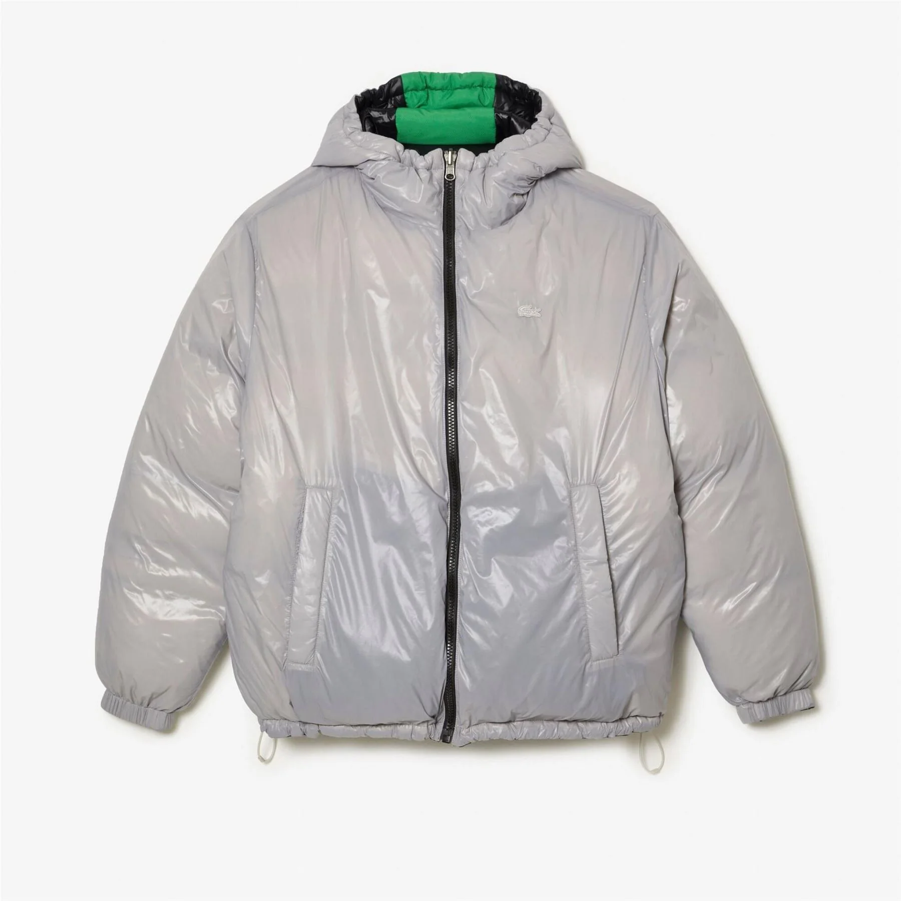 Lacoste Bh1639 Hooded Rain Jacket - Image 3