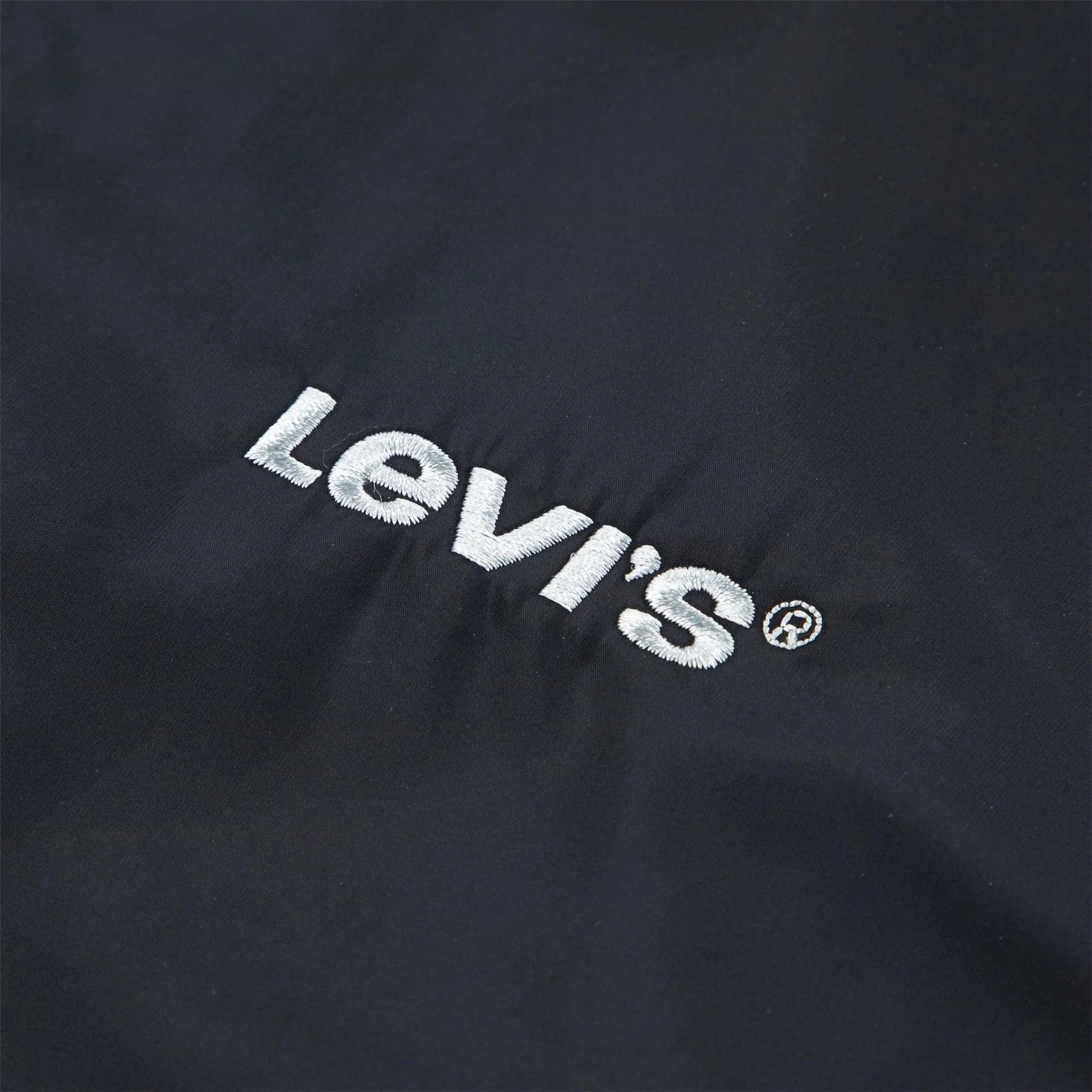 Levis Hooded Neck Windbreaker Ribbed Cuff Zipped Pocket Jacket - Image 3