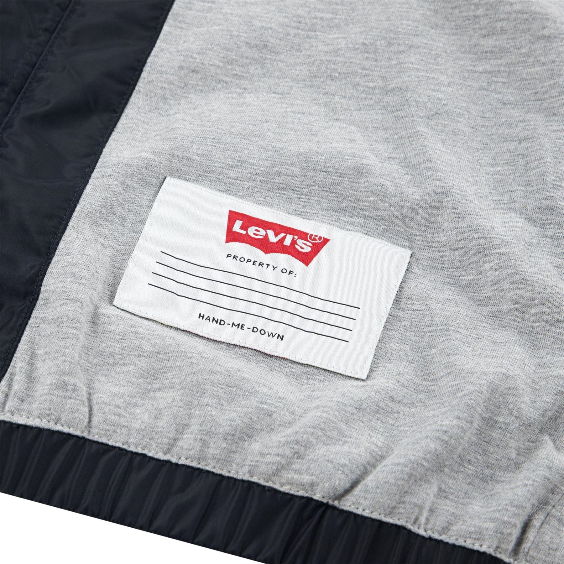 Levis Hooded Neck Windbreaker Ribbed Cuff Zipped Pocket Jacket - Image 5