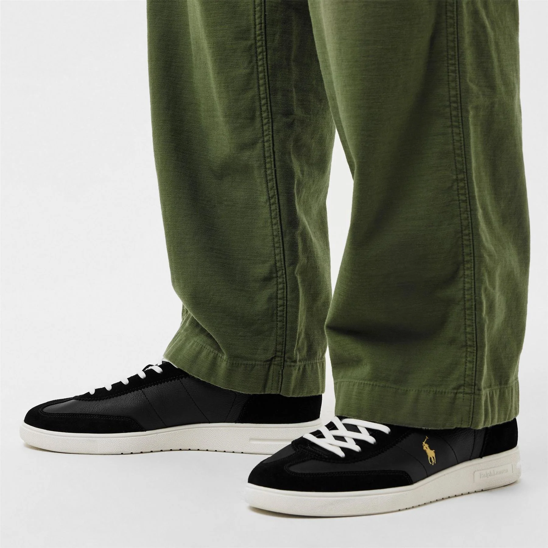 Polo Ralph Lauren Bedford Low Top Lace-Up Sneakers - Image 3