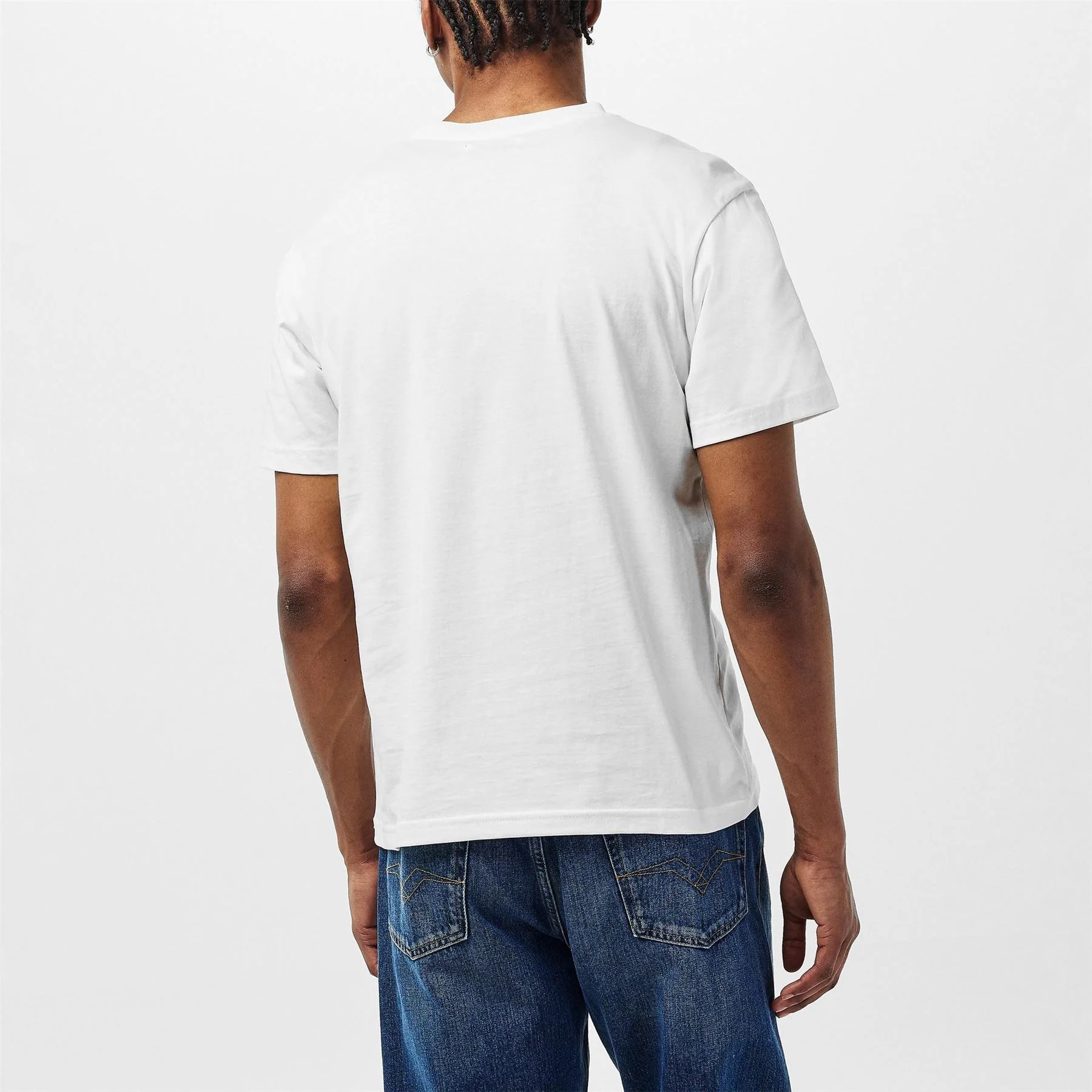 Replay Regular Fit Crew Neck Short Sleeve T-Shirt - Image 4