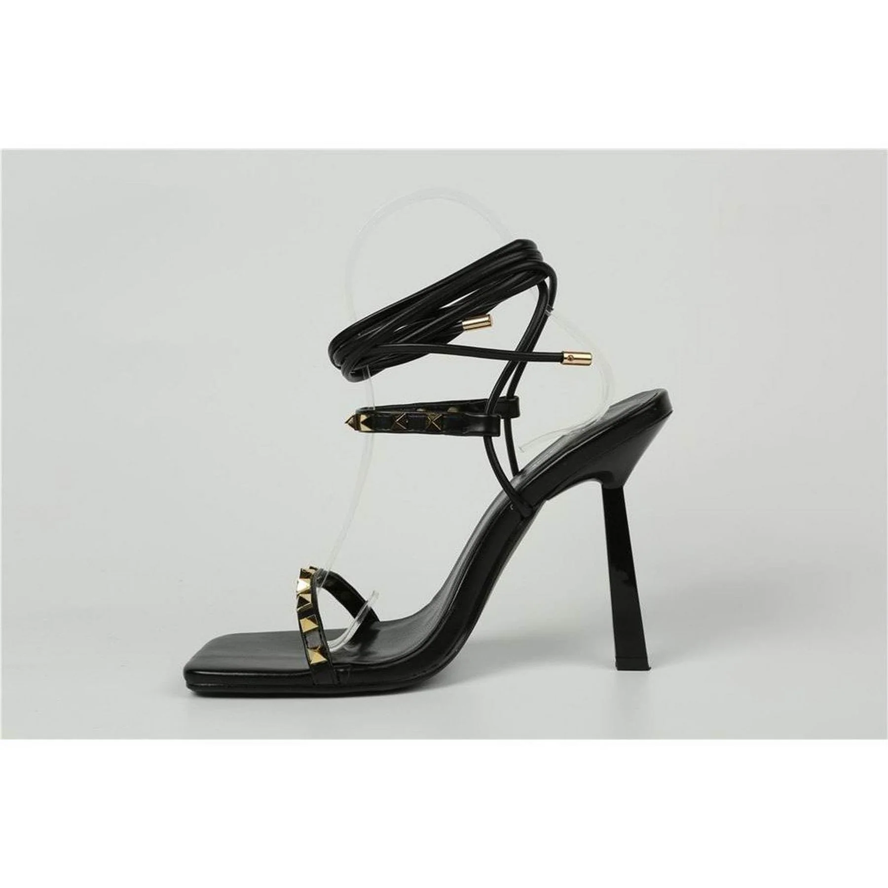 Retro Gladiator Stiletto Heel Open Toe Sandals - Image 3
