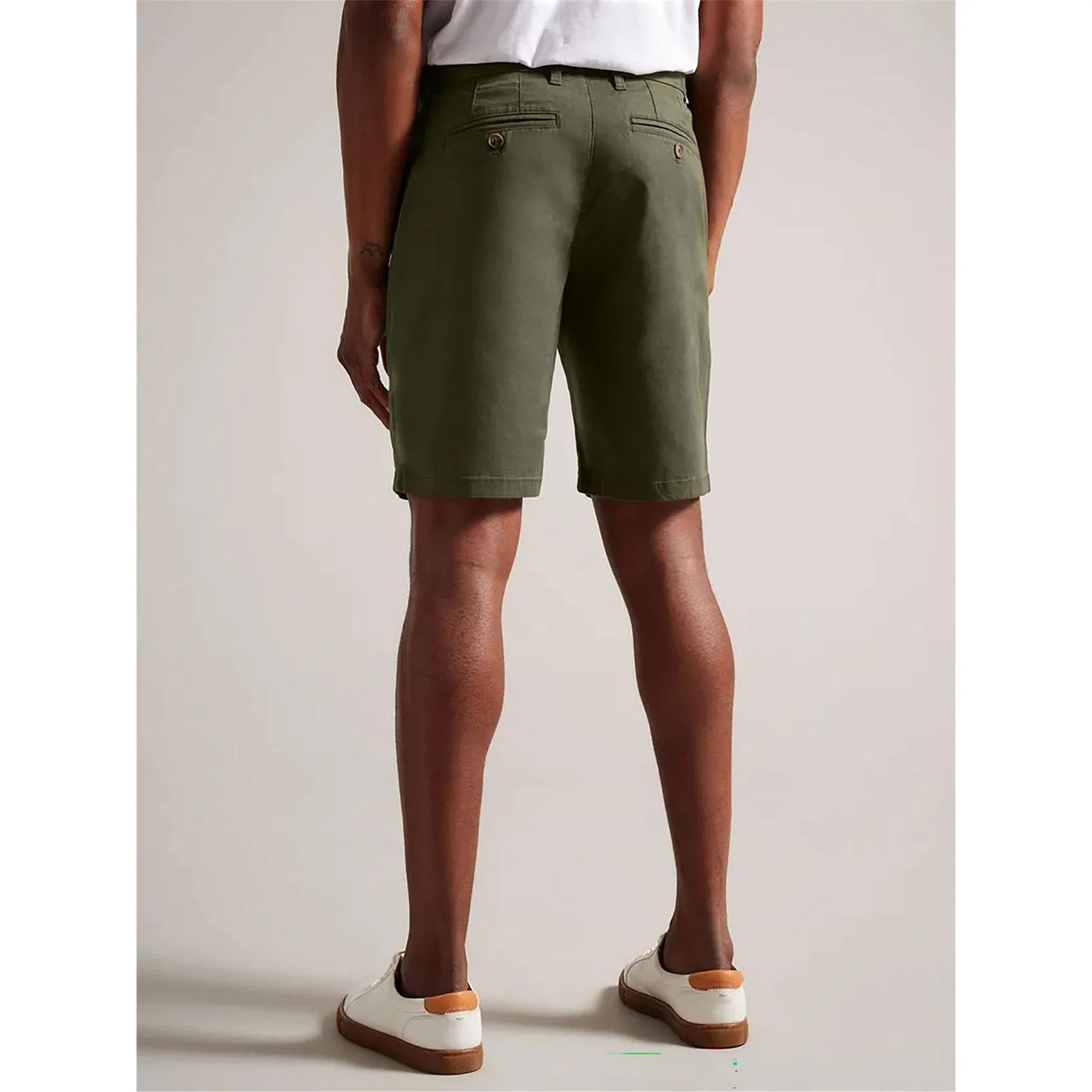 Ted Baker Solid Patterned Chino Shorts - Image 16