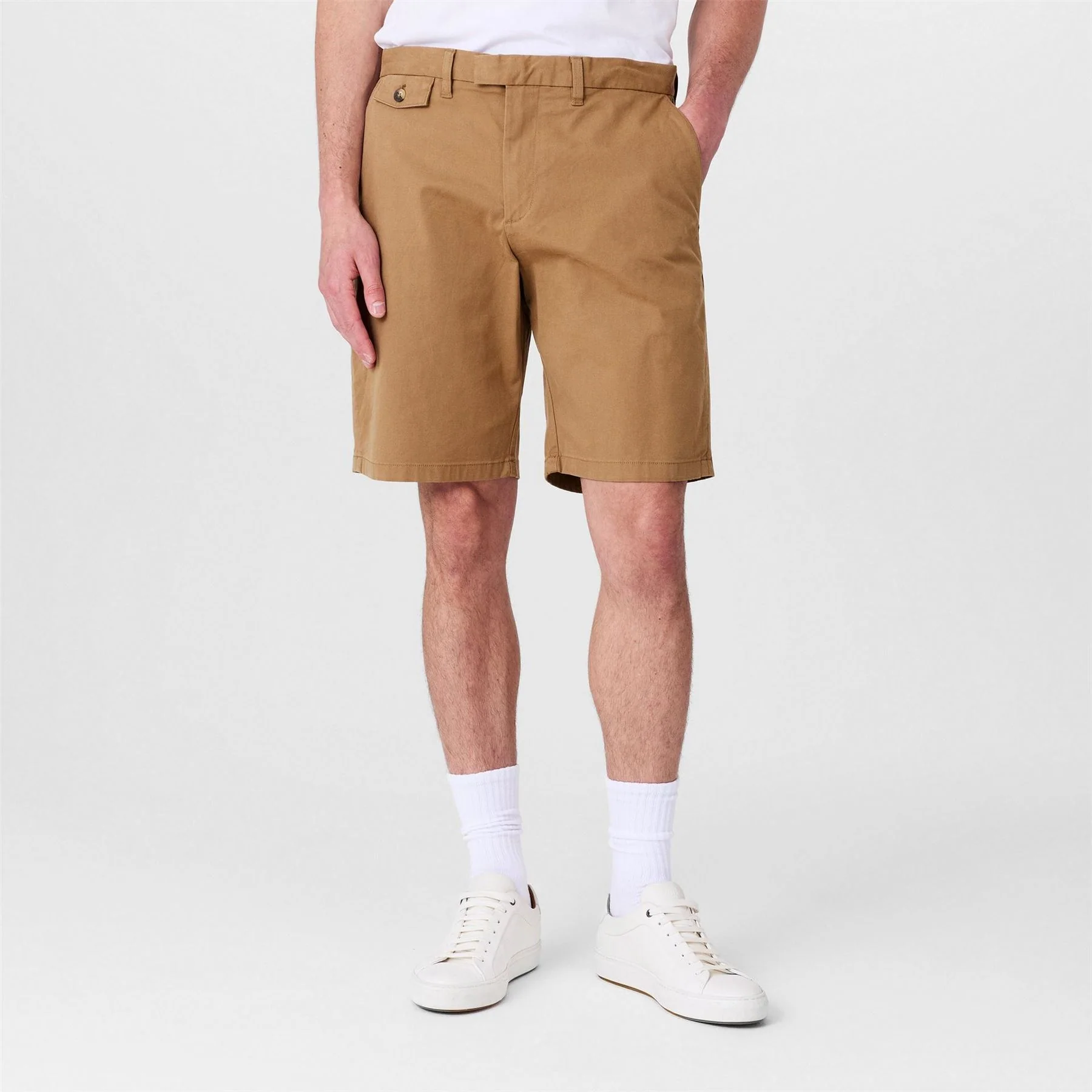 Ted Baker Solid Patterned Chino Shorts - Image 21