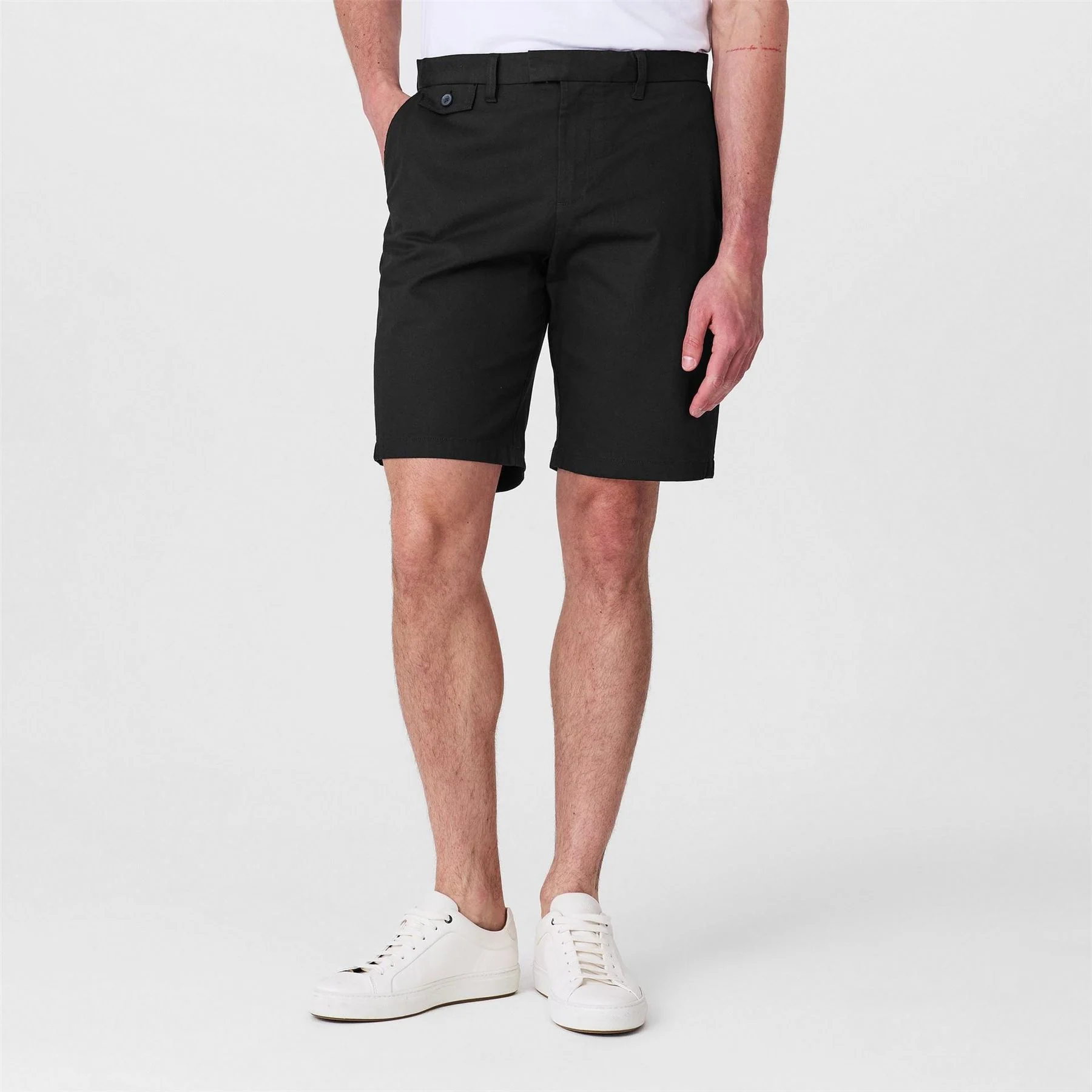 Ted Baker Solid Patterned Chino Shorts - Image 27