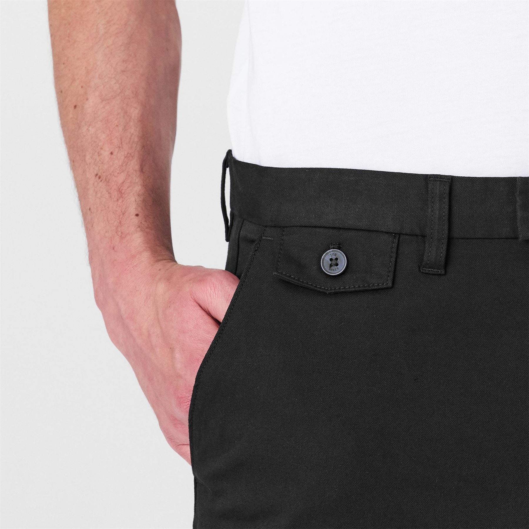 Ted Baker Solid Patterned Chino Shorts - Image 29