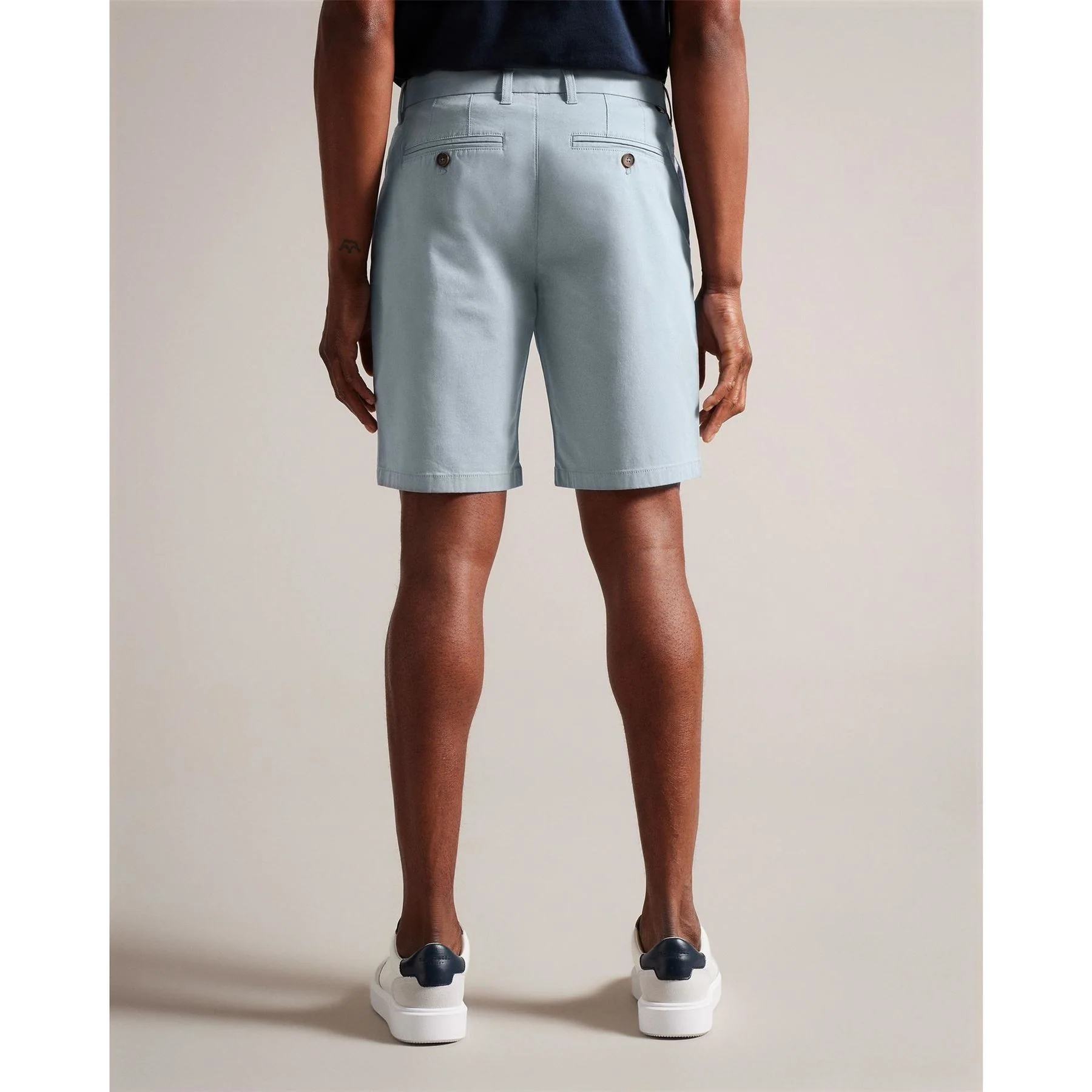 Ted Baker Solid Patterned Chino Shorts - Image 34