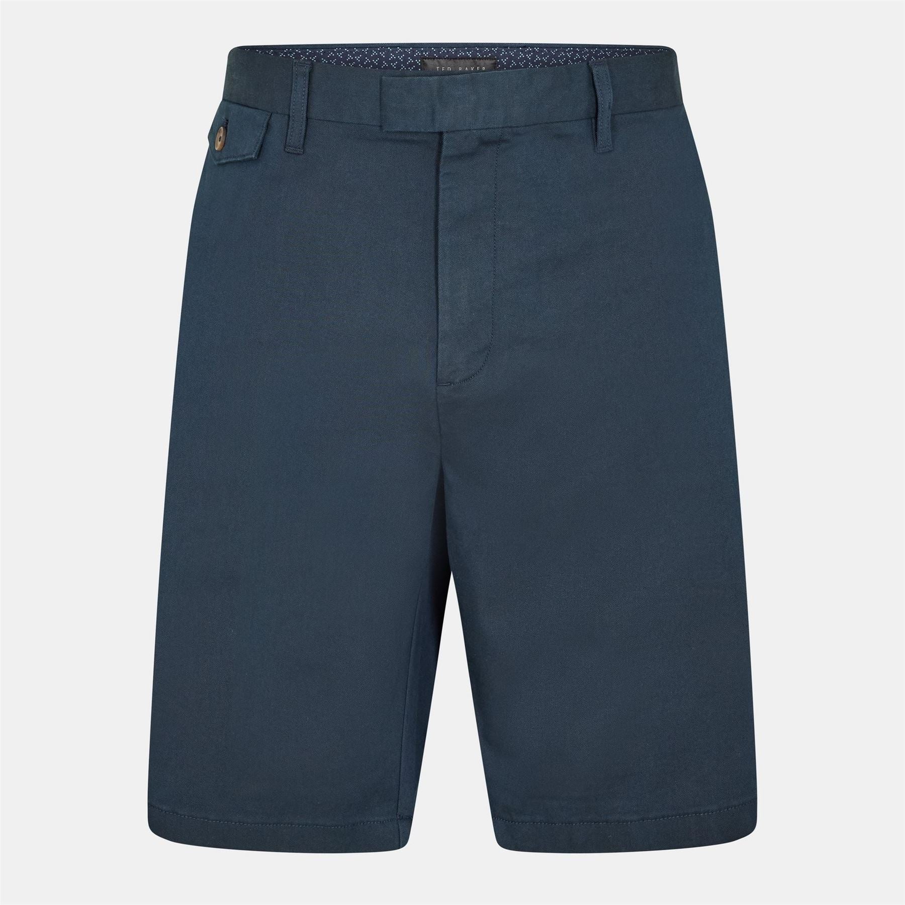 Ted Baker Solid Patterned Chino Shorts - Image 7