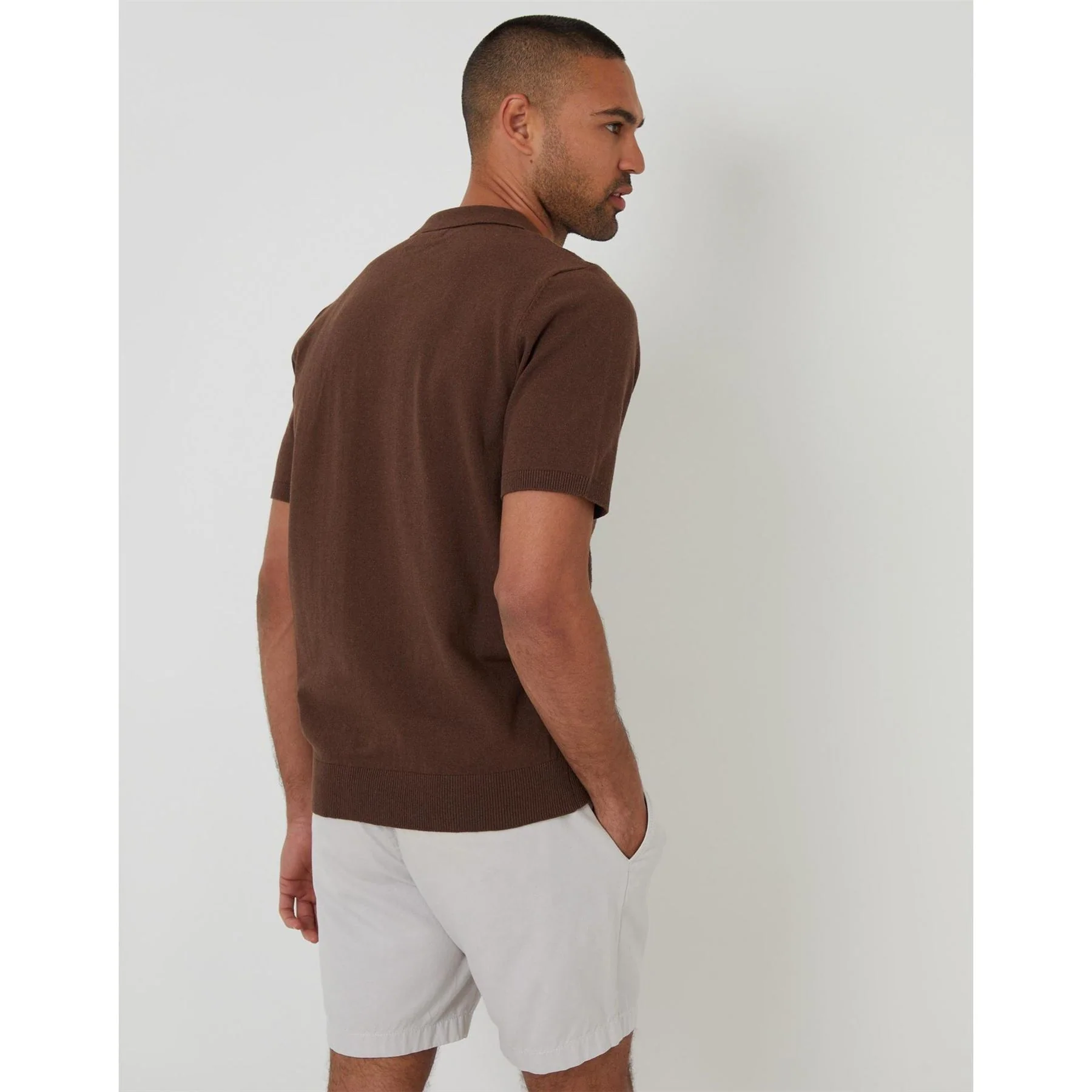 Threadbare Whittley Polo Shirt Collared Neck Short Sleeve - Image 5
