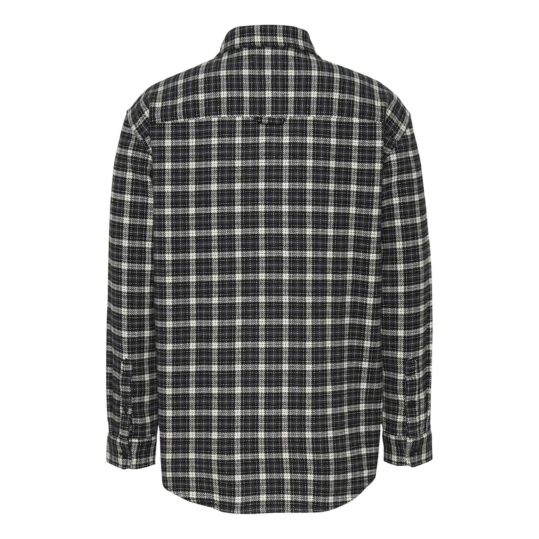 Tommy Jeans Badge Flannel Long Sleeve Patterned Shirt - Image 7