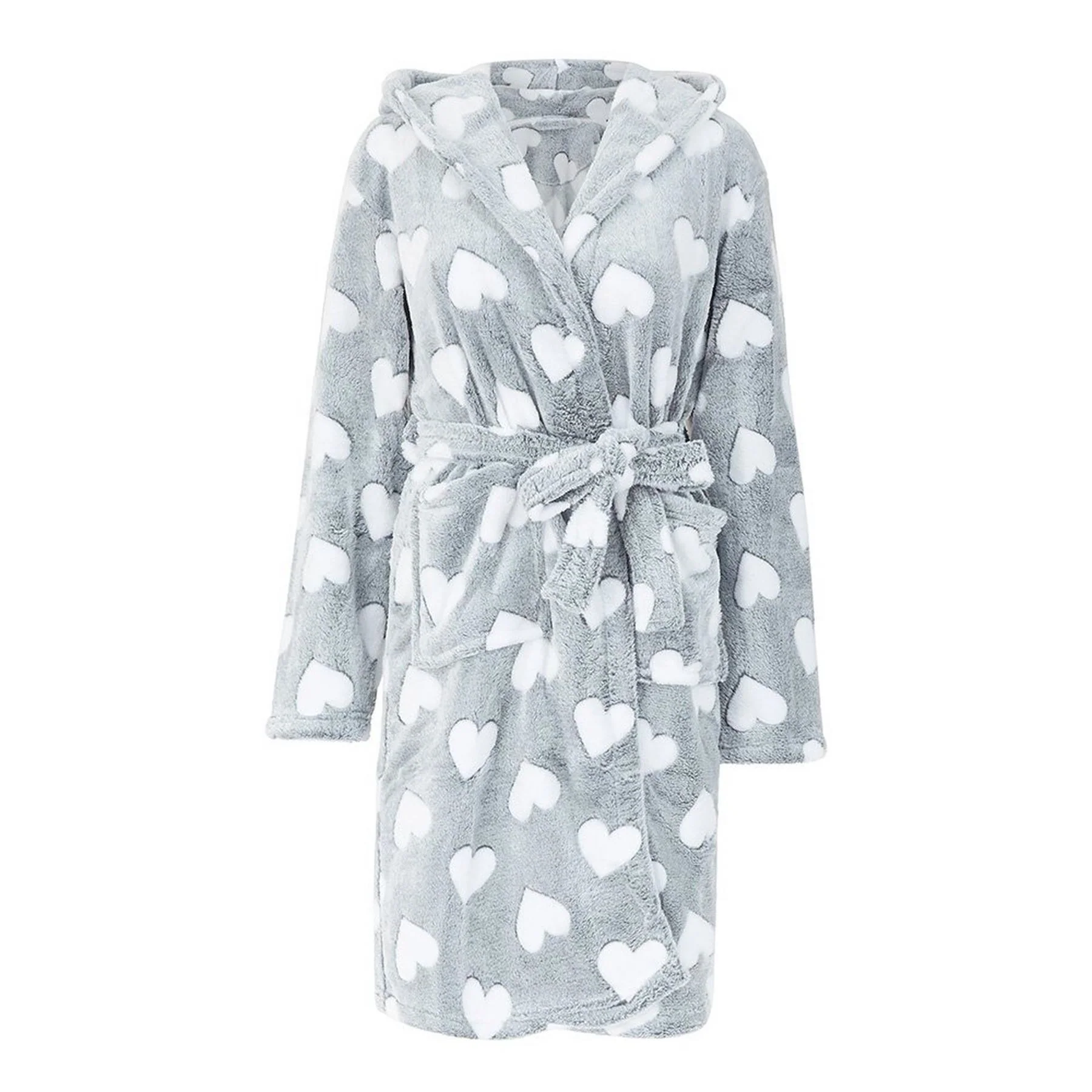 Yumi Glittery Heart Robe - Image 3